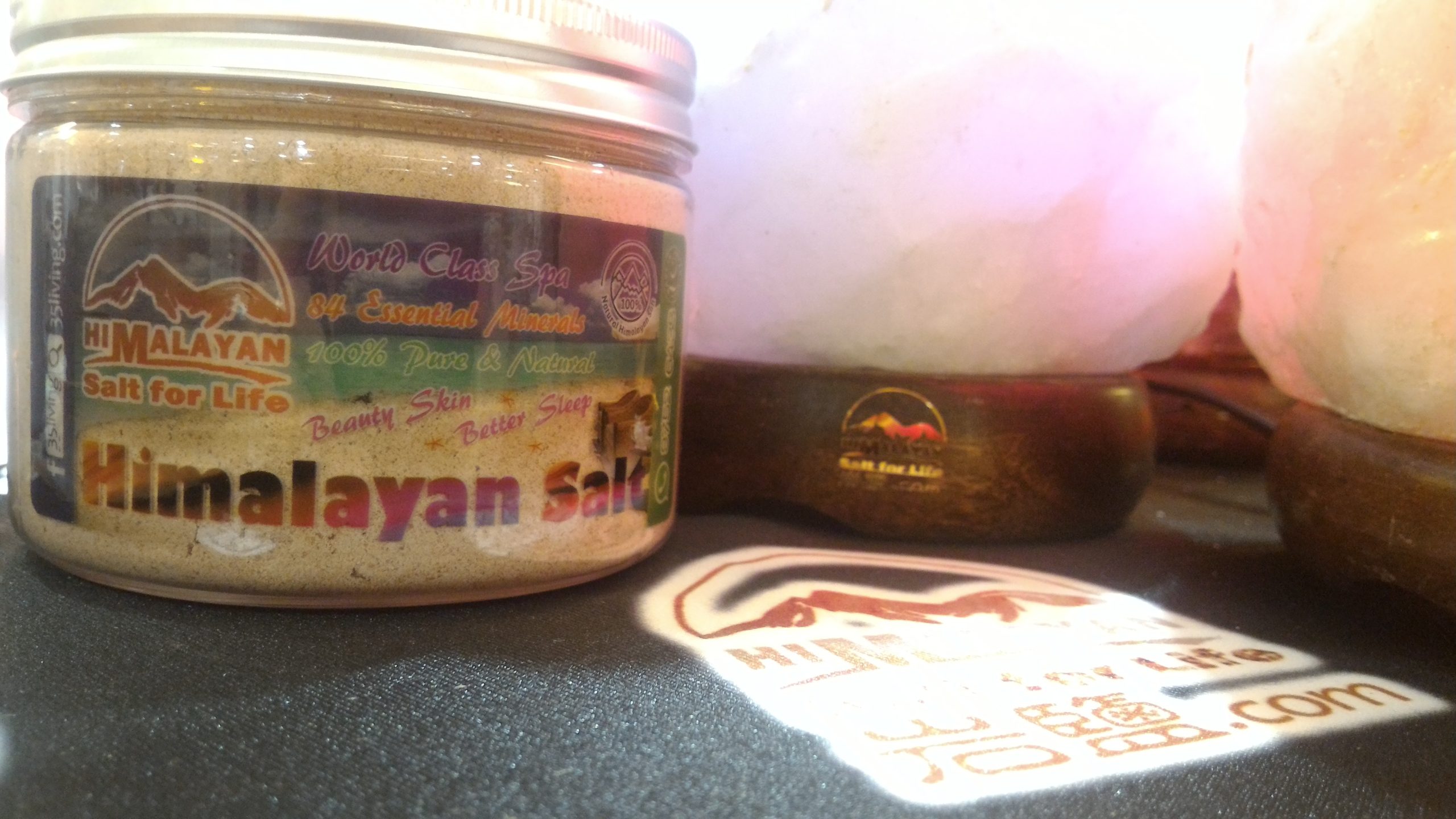 喜馬拉雅山礦物岩鹽粉 (含硫磺礦泉氣味) 1 喜馬拉雅山礦物岩鹽粉 (含硫磺礦泉氣味)