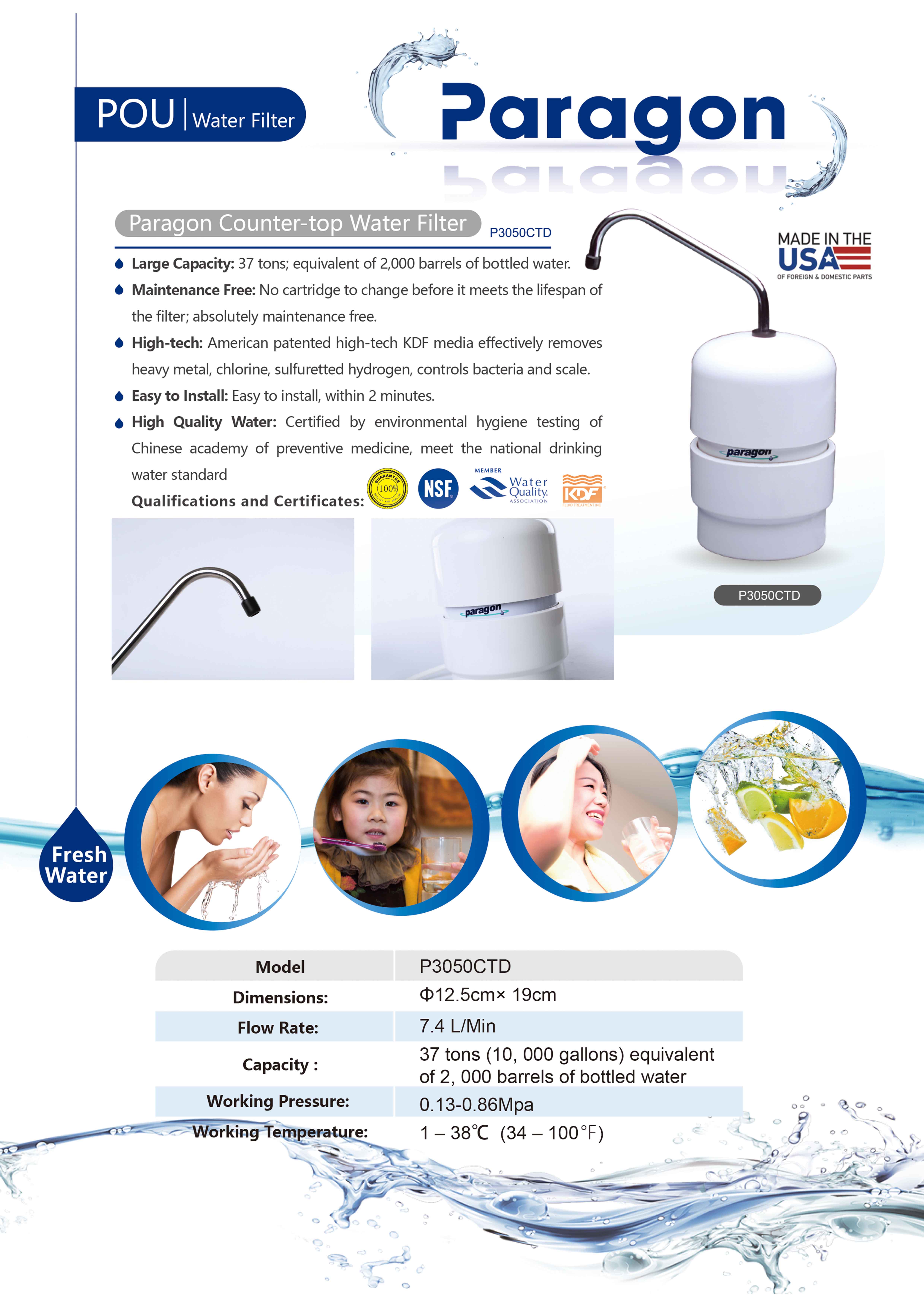 ParagonWater P3050 A4 P1s ENG