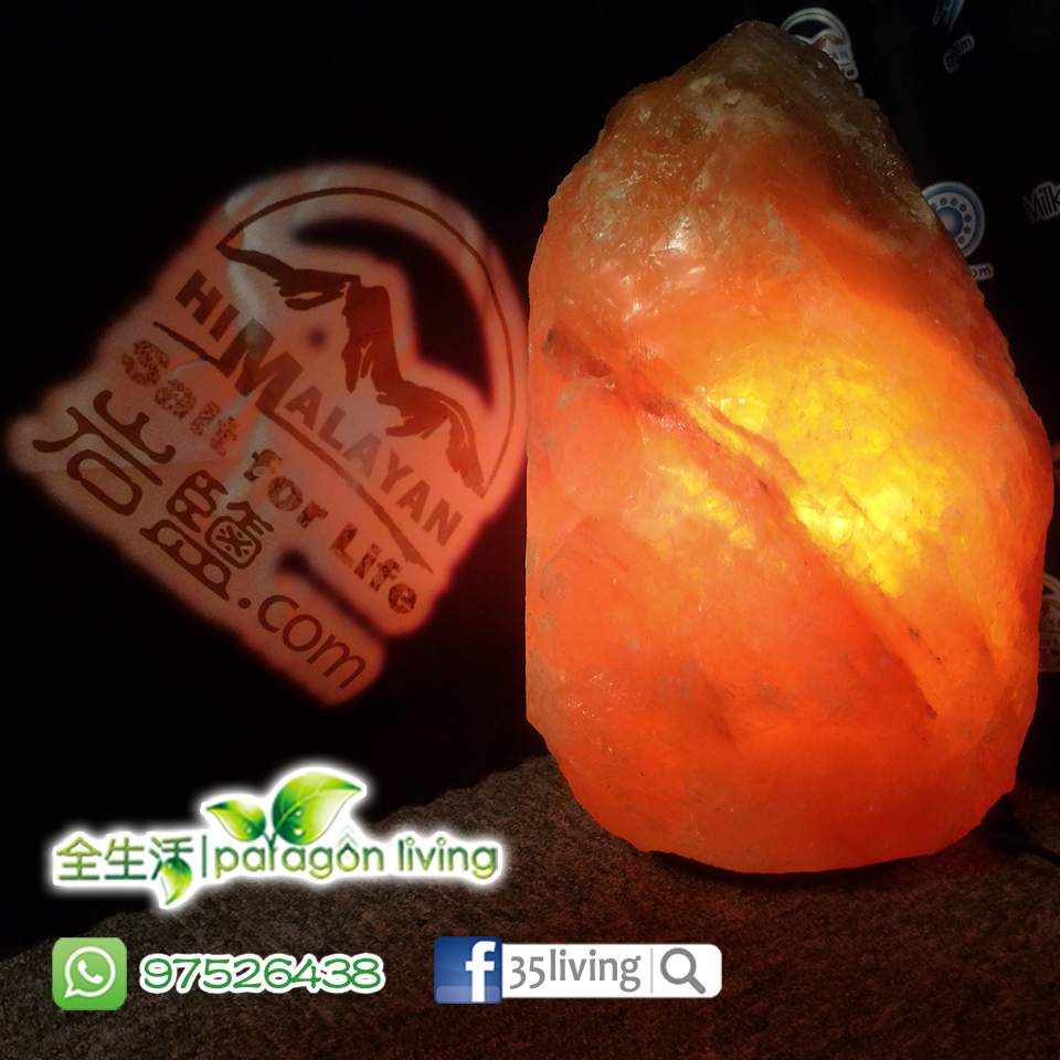 喜馬拉雅山特大岩鹽燈(粉色~約80lbs)