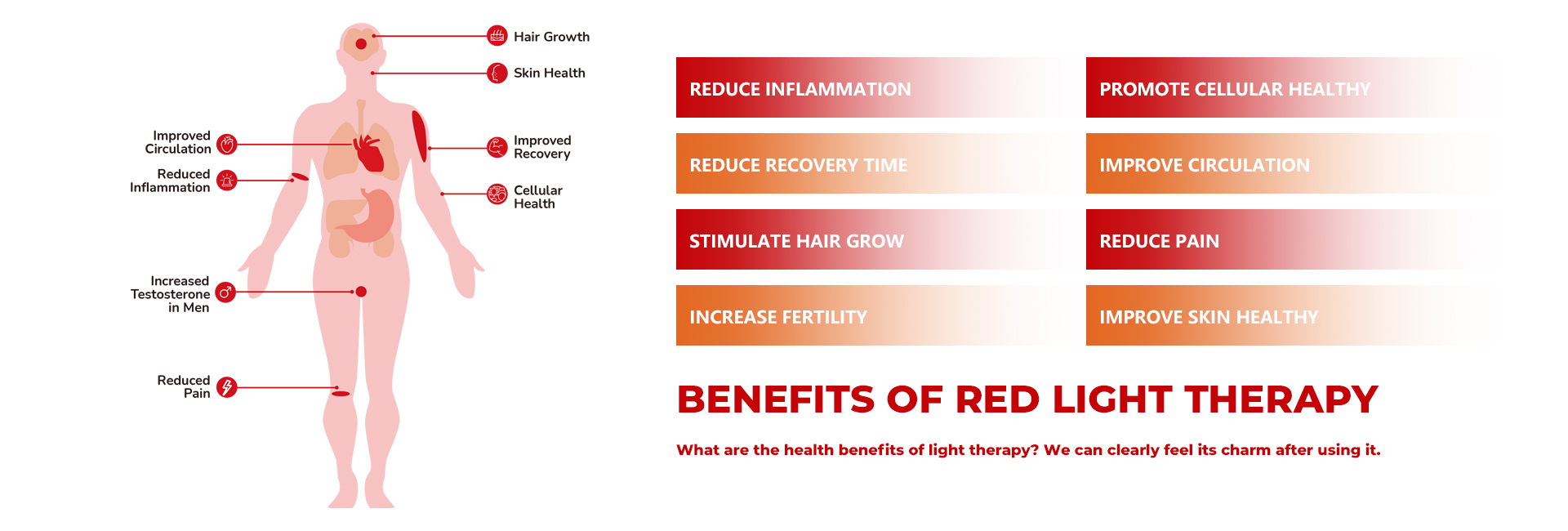 Benefit of Red Light Therapy