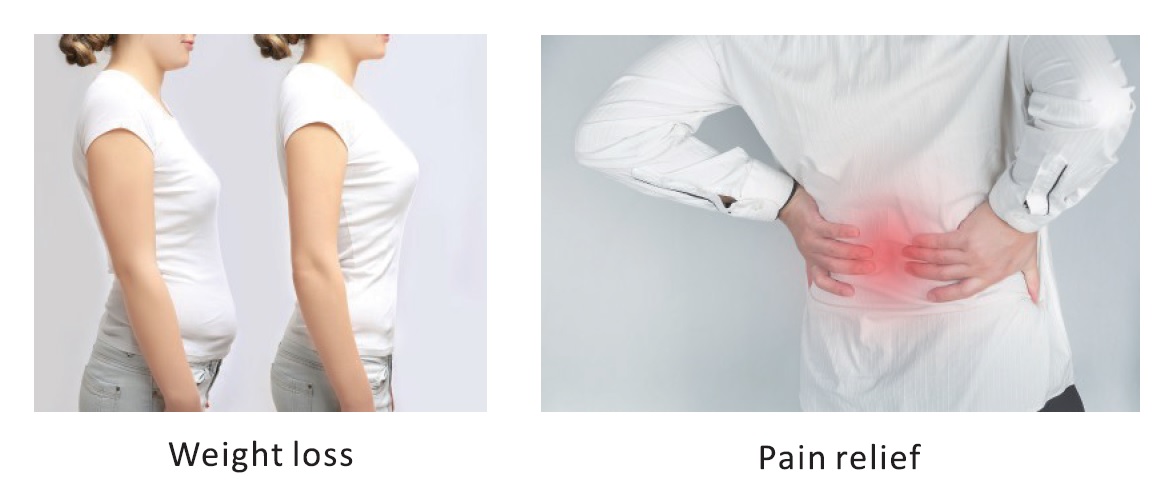 weight loss and pain relief